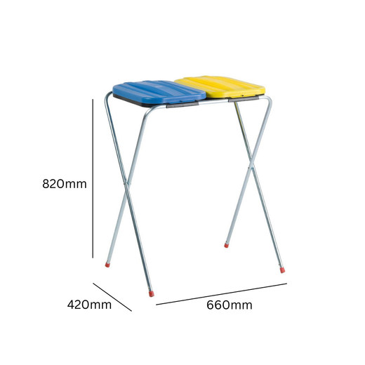 Foldable Dual Sack Holder