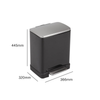 EKO E-Cube Pedal Bin Available in 3 Sizes