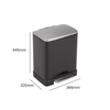 EKO E-Cube Pedal Bin Available in 3 Sizes