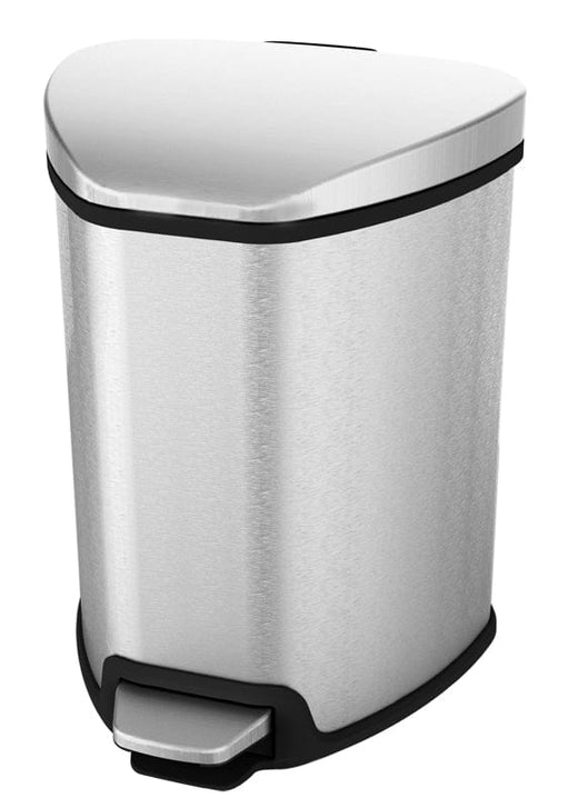 Sleek EKO Grace Step Bin with a stainless steel finish available in sizes 5, 15, 25 and 35 litres.