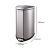 EKO Grace Pedal Bin Available in 4 Sizes