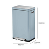 Eko X-Cube Kitchen Recycling Bin - 2 x 20 Litre