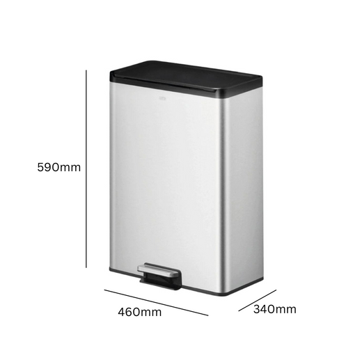 Eko Essential Pedal Recycling Bin - 2 x 20 Litre