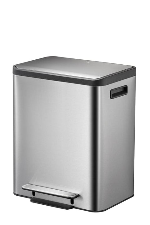 EcoCasa - 2 x 15 Litre Dual Compartment Recycling Bin