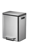 EcoCasa - 2 x 15 Litre Dual Compartment Recycling Bin