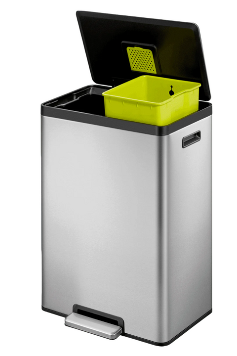EcoCasa II Kitchen Recycling Bin - 2 x 20 Litre