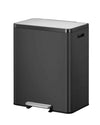 EcoCasa II Large 2 compartment Recycling Bin - 2 x 30 Litre