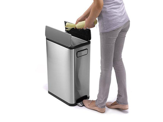 Eko Ecofly Butterfly Opening Slim Litter Bin - 30 Litre