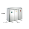 Eko Recycling Station 3x15 Litres