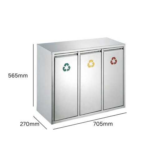 Eko Recycling Station 3x15 Litres