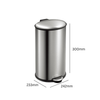 EKO Ellipse Pedal Bin - Available in 5 Sizes