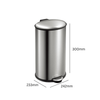 EKO Ellipse Pedal Bin - Available in 5 Sizes