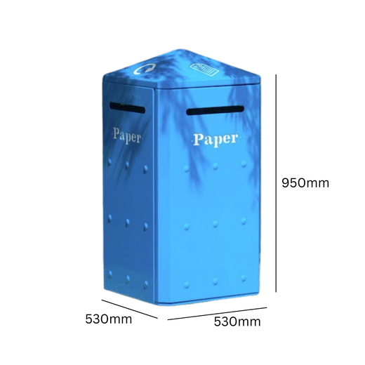 External Recycling Bin - 112 Litre