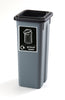 Mini Fitbin Recycling Station - 2 x 20 Litre Complete with Tray
