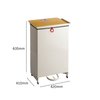 Fire Retardant Sackholder with Hands Free Option - 50 Litre