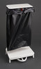 Free standing Sack Holder Lined with a Medium Capacity Trash Bag,