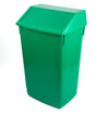 Coloured Flip Top with Recycling Sticker - 54 Litre