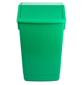 Coloured Flip Top with Recycling Sticker - 54 Litre