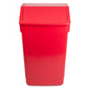 Coloured Flip Top with Recycling Sticker - 54 Litre