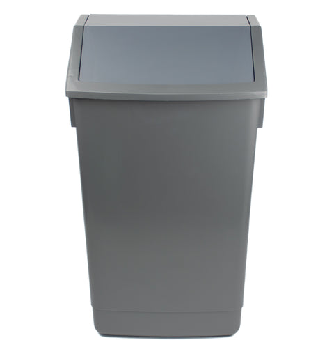 Coloured Flip Top with Recycling Sticker - 54 Litre