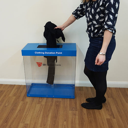 Food Donation Collection Bin - 2 Sizes Available