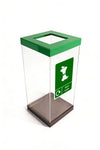 Clear Bodied Recycling Bin - 60 & 80 Litres Available