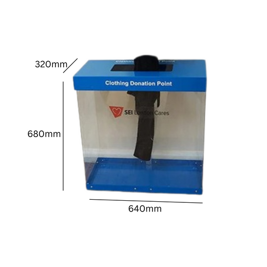 Food Donation Collection Bin - 2 Sizes Available