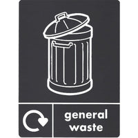 A5 General Waste Sticker