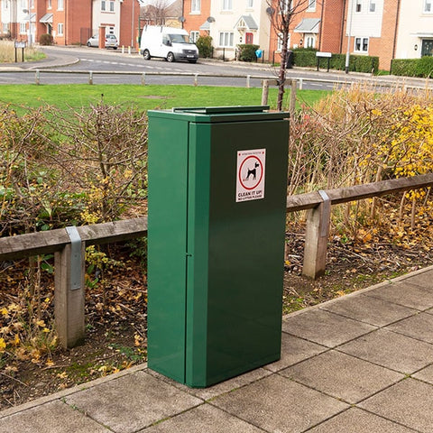 Heavy Duty Dog Waste Bin - Available in 3 Sizes