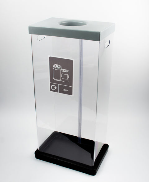 Clear Bodied Recycling Bin - 60 & 80 Litres Available