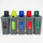 Slim Profile Recycling Bin with Integrated Signage - 70 Litre