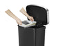 Eko Hana 2 Compartment Recycling Bin - 2 x 25 Litre
