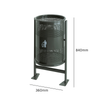 Heavy Duty Outdoor Litter Bin - 60 & 80 Litre Available