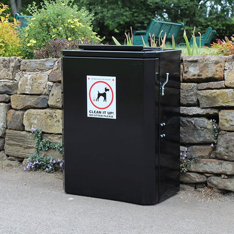 Heavy Duty Dog Waste Bin - Available in 3 Sizes