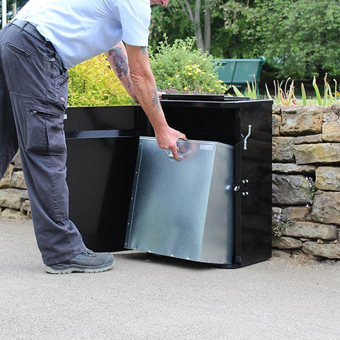 Heavy Duty Dog Waste Bin - Available in 3 Sizes