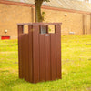 Iroko Hardwood Bin - 98 Litre
