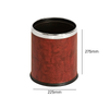 Leather Effect Hide a Bag Waste Paper Bin - 10 Litre