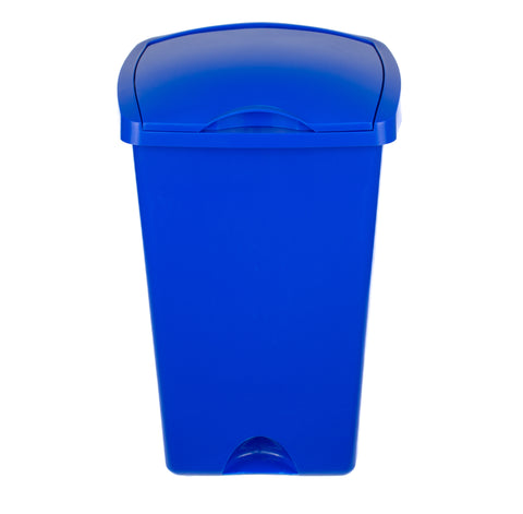 Lift Top Litter Bin in 5 Colours with optional recycling sticker - 48 Litre