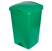 Lift Top Litter Bin in 5 Colours with optional recycling sticker - 48 Litre