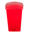 Lift Top Litter Bin in 5 Colours with optional recycling sticker - 48 Litre