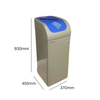 Lute Single Stream Recycling Bin - 80 Litre