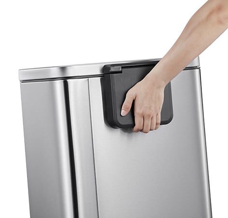 Madison 2 Compartment Kitchen Recycling Bin - 20 + 25 Litre