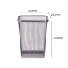 Office Mesh Wastepaper Bin - 18 Litre