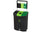 Meridian Triple Recycling Bin - 110 Litre