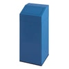 Metal Waste Bin with Push Lid - 76 Litre