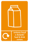 A5 Bilingual Recycling Stickers - 25 Waste Streams Available