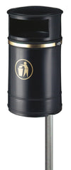 Nickleby Outdoor Mountable Waste Bin - 40 Litre