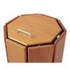 Octaganol Wooden External Bin - 100 Litre