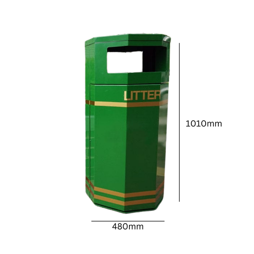 Octagonal Bin - 90 litres