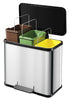 Halio Trento Oko Trio with three separate 9 litre compartments for all in one recycling.